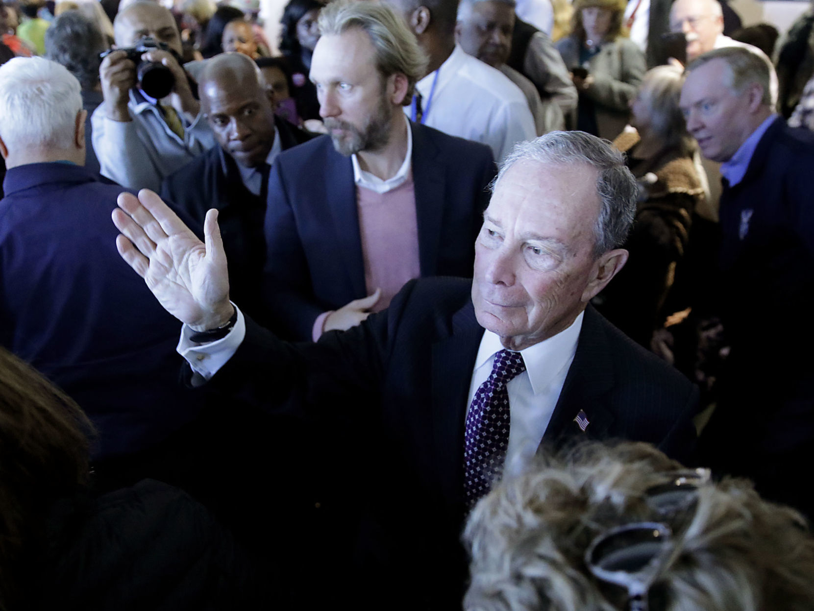 Michael Bloomberg in Tulsa